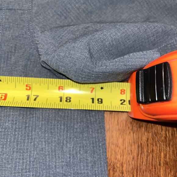 Merrell Shirt Mens S Blue Short Sleeve Button Up Performance Wicking Hiking - Picture 3 of 5